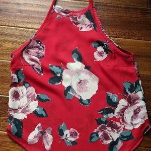 Abercrombie & Fitch floral cami, size Medium